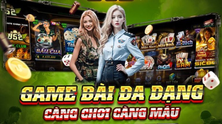 B52 club - Game bài đa dạng