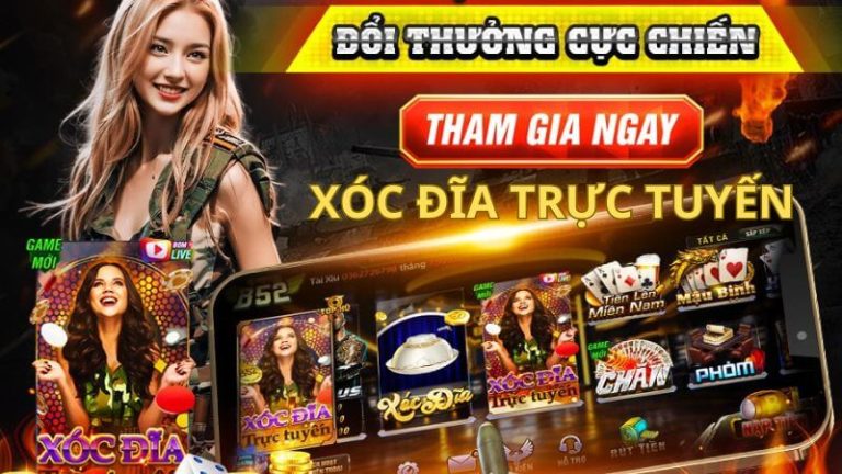 B52 club - Tham gia ngay xóc đĩa trực tuyến