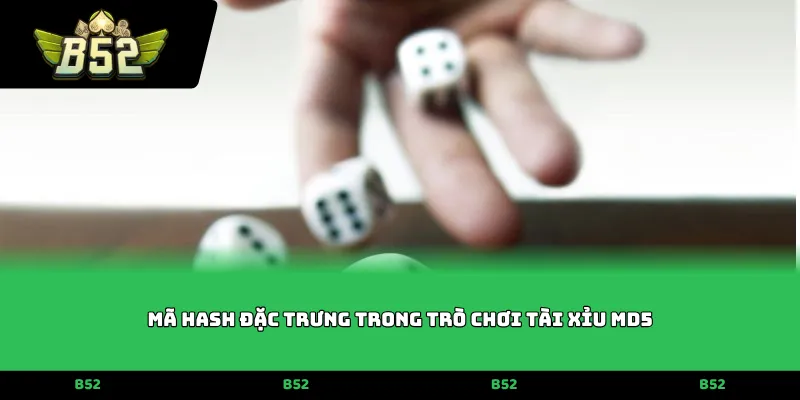 Mã hash đặc trưng trong trò chơi Tài xỉu MD5