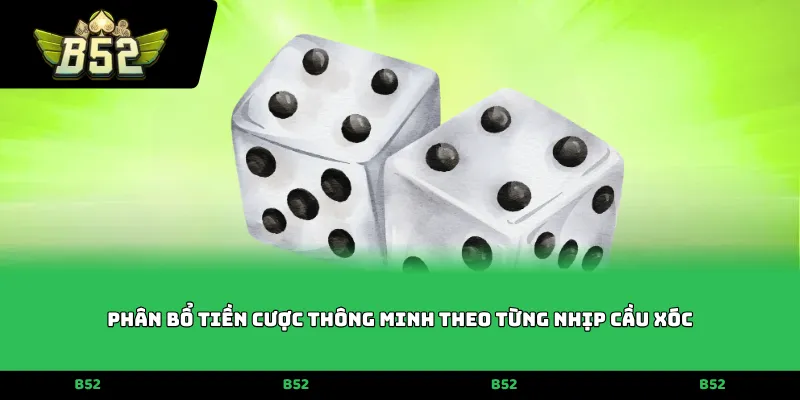 Phân bổ tiền cược thông minh theo từng nhịp cầu xóc