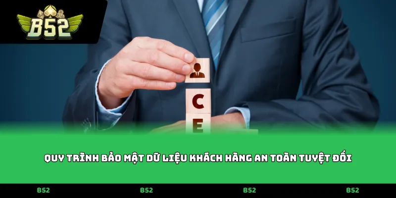 Quy trình bảo mật dữ liệu khách hàng an toàn tuyệt đối